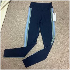 Navy Blue and Light Blue 925Fit Leggings